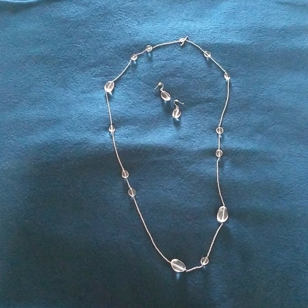 ❣5 for $25 Sale❣Macy's Bead & Chain Necklace and Earring Set